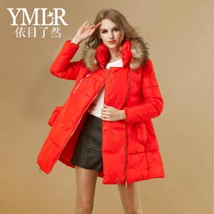 依目了然2014冬装款韩版女装潮棉衣女大码棉袄外套
