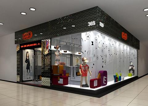 小瓶盖店面形象展示