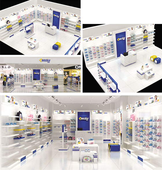 宝思路店面形象效果图