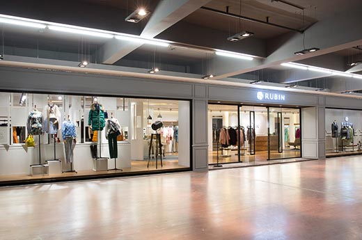 如缤店面陈列-左侧全景图