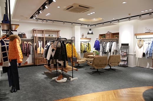 如缤店面陈列-店内布局