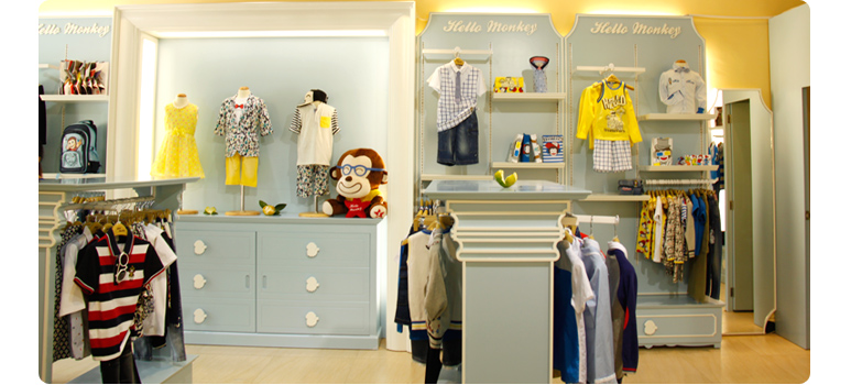 哈乐猴店面形象展示