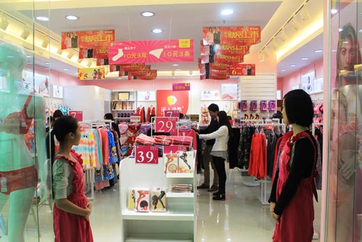 丽人诗歌各地店面形象展示