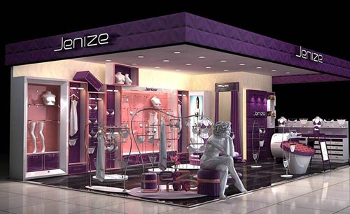 JENIZE增妳姿家居服店面展示