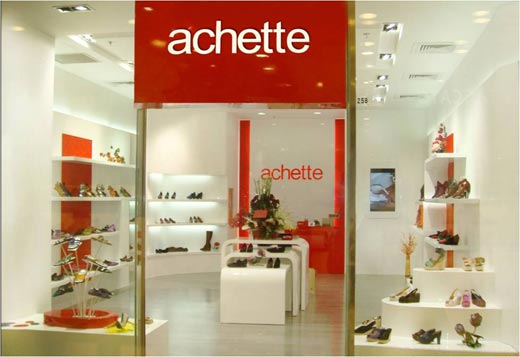 achette雅氏店面形象展示