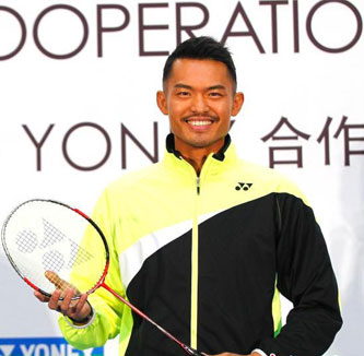 林丹携手赞助商尤尼克斯合作发布会正式召开