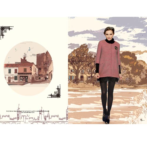 一冉秋冬款女装最新款八