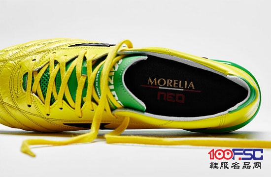 美津浓发布Morelia Neo黄绿配色