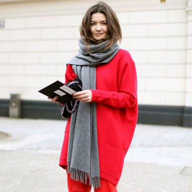 亮眼红装搭配 让你的新年“火”起来