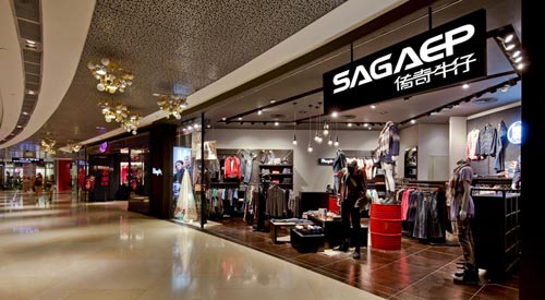 传奇牛仔店面形象展示