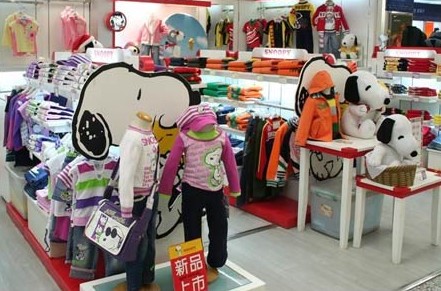 吉象贝儿童装店面形象