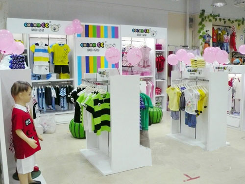 吉象贝儿童装店面形象