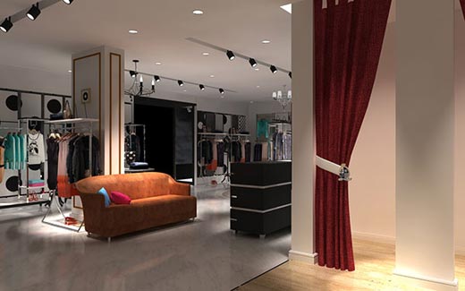 LUVING&TWO店面形象效果展示