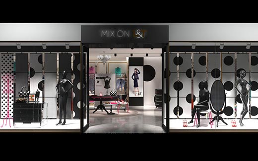 LUVING&TWO店面形象效果展示