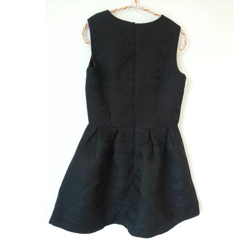 eichitoo爱居兔黑色加厚公主连衣裙