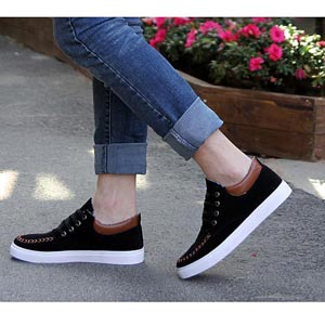 英伦班纳秋冬韩版板鞋男鞋子男士休闲鞋子