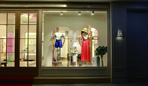 IDVE 店铺内部陈列