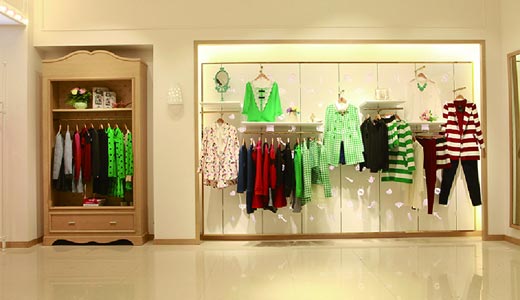 IDVE 店铺内部陈列