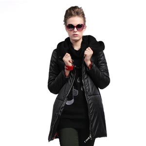 奥扉AOF2014秋冬女装棉衣棉服