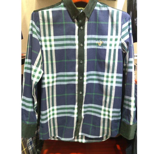 维多利.保罗2014秋冬款男装长袖衬衫