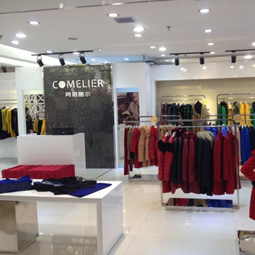 珂尼丽尔山西阳泉同至人商场店面形象图