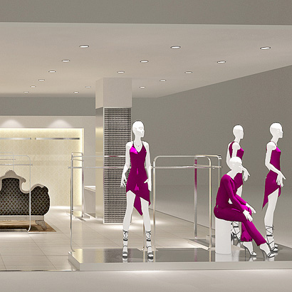 珂尼丽尔云南珂尼丽尔专柜形象效果图