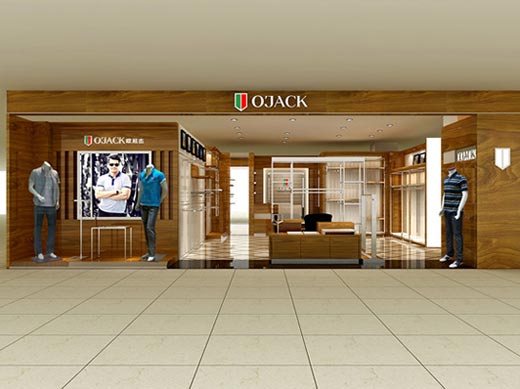 欧尼杰店面形象效果图展示