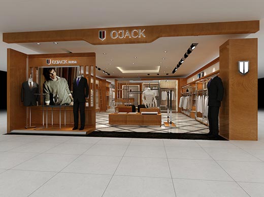 欧尼杰店面形象效果图展示