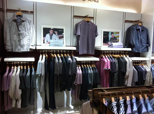 恺王男装店铺形象