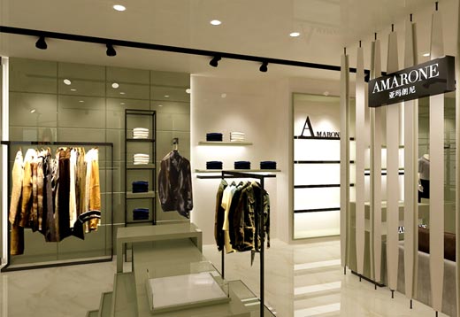 亚玛朗尼店面形象展示