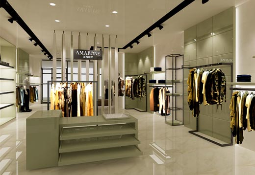 亚玛朗尼店面形象展示