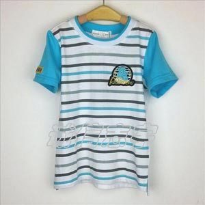 彩虹熊童装男童夏装纯棉短袖T桖