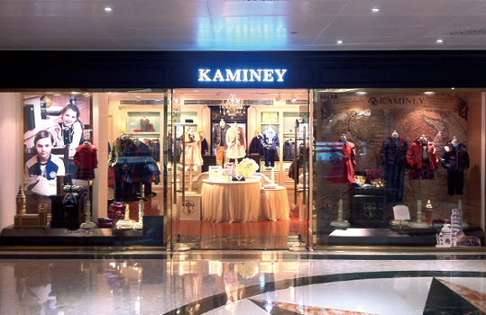 卡米尼店面形象展示