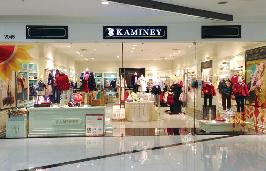 卡米尼店面形象展示