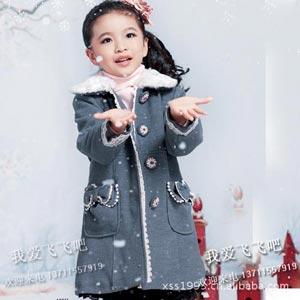 莎妮贝思女孩装外套公主大衣