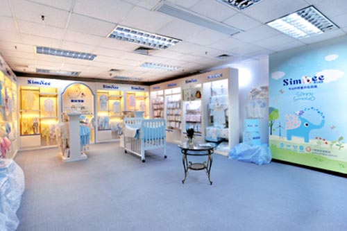 象比家族SimBee专柜形象效果图