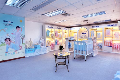 象比家族SimBee专柜形象效果图