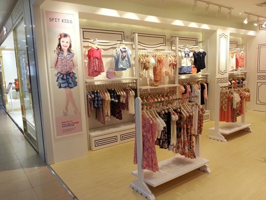 SFITKIDS店面形象展示
