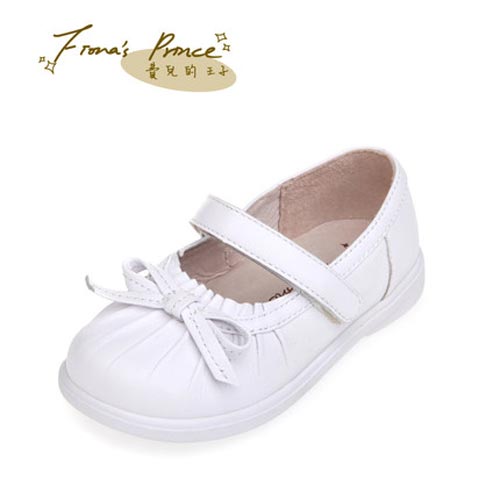 费儿的王子 2014新款女童秋鞋真皮童鞋英伦公主鞋白色黑色学生鞋