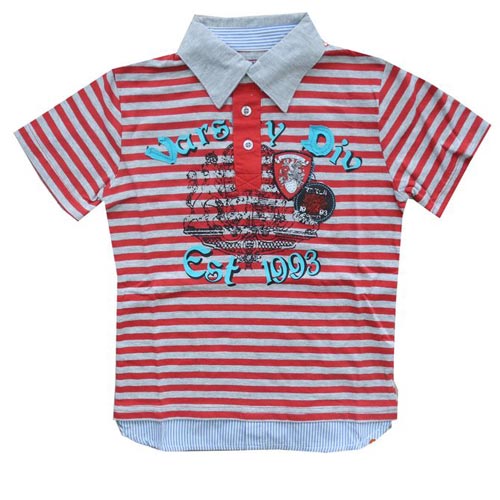 博历童品童装横条 T-shirt