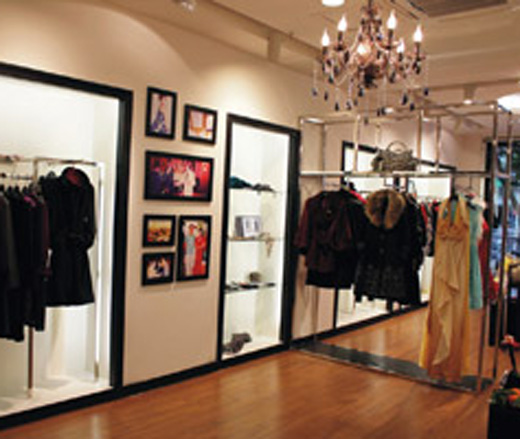 琅汶希品牌时尚优雅女装形象店