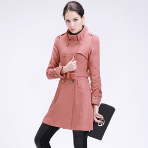 允硕女装专柜正品冬装新款玖姿官方旗舰店唯品会特卖毛呢外套