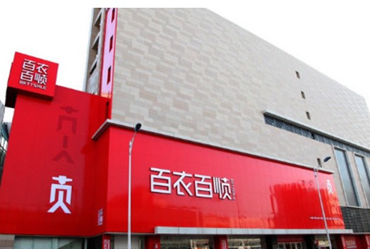 百依百顺店面展示