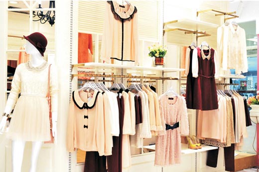 茵佳妮专卖新形象展示