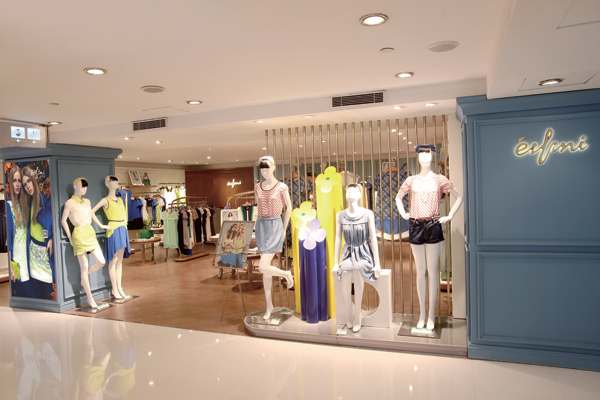 伊芙丽店面形象展示