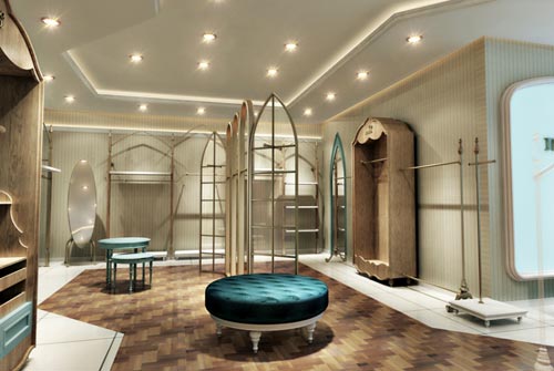 慕拉店面形象效果图展示