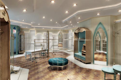 慕拉店面形象效果图展示