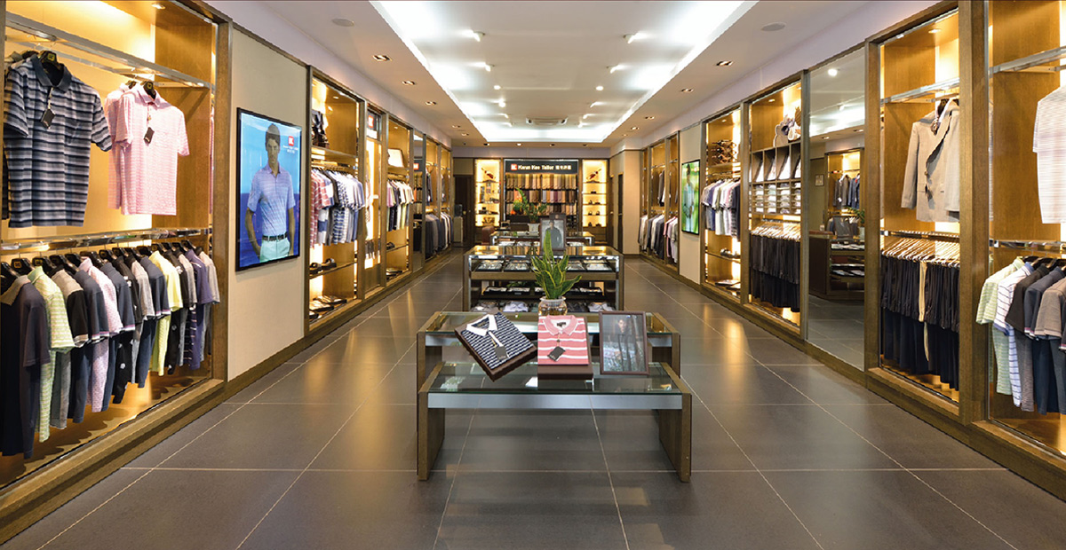 观奇洋服店面形象