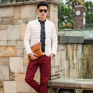 男士时尚羽绒服