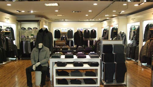 圣勃朗saintblanc店面形象展示